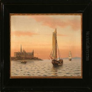 Evening Coastal Scenefrom Elsinore Castle, Denmark