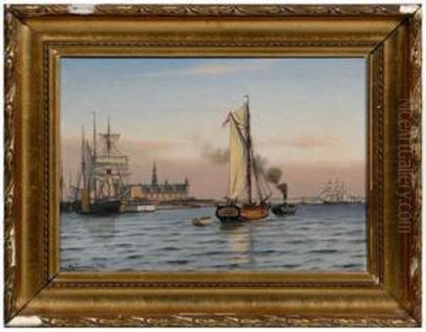 Ships In Harbor - view 1