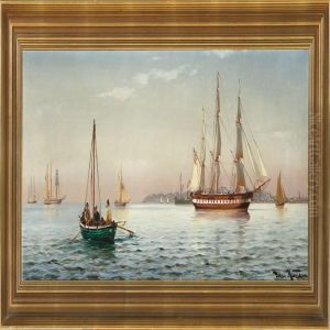 A Summer Afternoon At
Hornbaek Bay