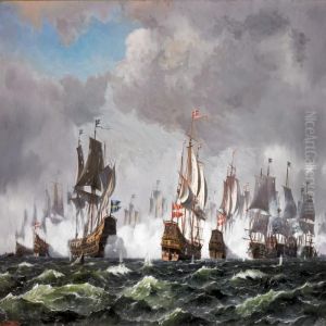 Episode Fra Slaget I Kjogebugt 1. Juli 1677 Episode Fra Slaget I Kjogebugt 1. Juli 1677