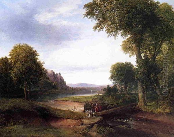 Landscape with Footbridge - view 1