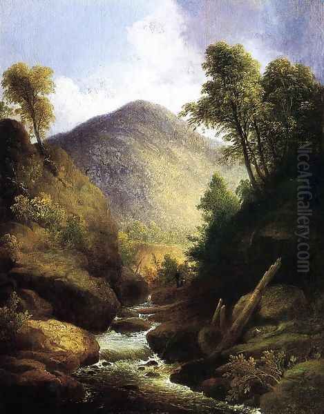 At the Waterfall - view 1