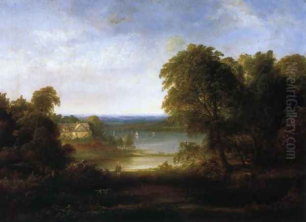 Landscape with Factory - view 1