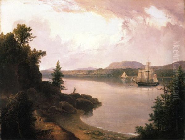 View on the St. Croix River near Robbinston - view 1