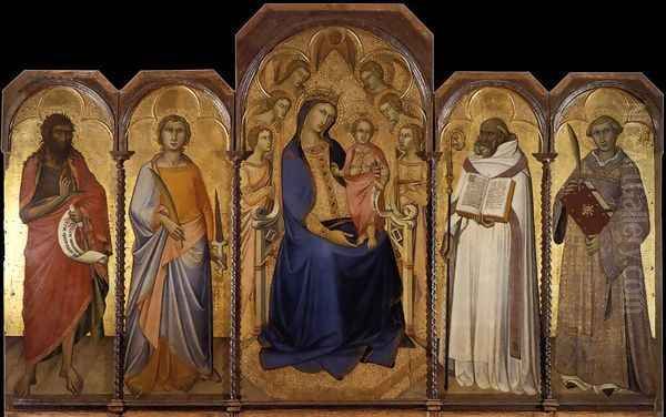 Virgin and Child with Saints 1362 - view 1