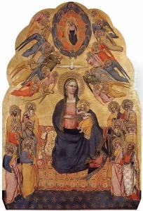 The Virgin of Humility 1375-80 by Cenni Di Francesco Di Ser Cenni