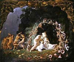 Titania Sleeping 2 by Richard Dadd