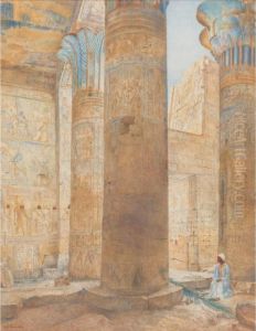 Temple Of Philae, Nubia by Henry Roderick Newman