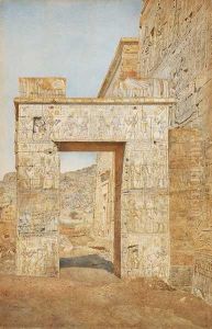 The Gateway Of Philadelphus, Philae by Henry Roderick Newman