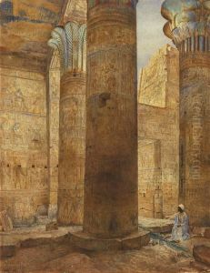 Temple Of Philae, Nubia by Henry Roderick Newman