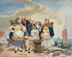Fish Market by the Sea by Richard Dadd