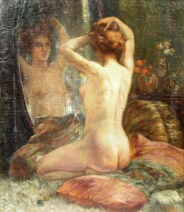In Front Of The Mirror by Jean Neylies
