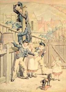 Sketch to Illustrate the Passions Suspense or Expectation by Richard Dadd
