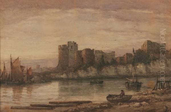 Chepstow Castle, Wales - view 1