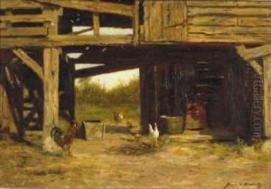 Farmyard by Burr H. Nicholls