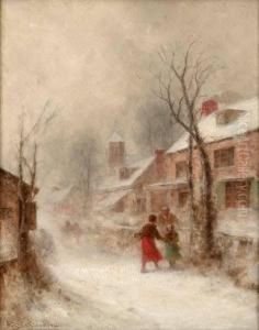 Figures In The Snow