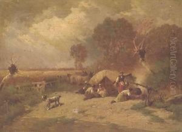 Gypsy Encampment - view 1