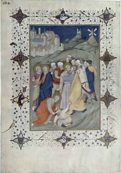 Hours of the Cross Matin and Laudes The Betrayal by Judas from the Tres Riches Heures du Duc de Berry - view 1