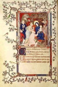 The Adoration of the Magi from Les Petites Heures de Duc de Berry