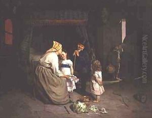 Before Going to Church by Charles Bertrand D'entraygues