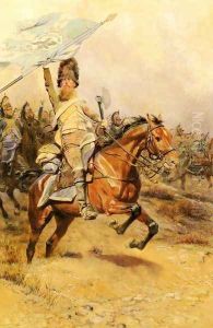 La Charge (The Charge) by Jean Baptiste Edouard Detaille