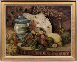 Fruchtestillleben by August Heinrich Niedmann