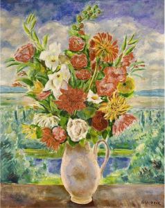 A Flower Still Life by Maurits Niekerk