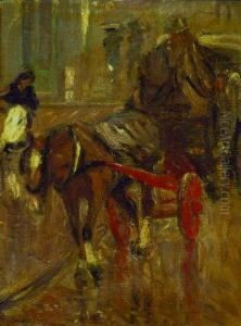 (i) Carriage In The Rain by Maurits Niekerk