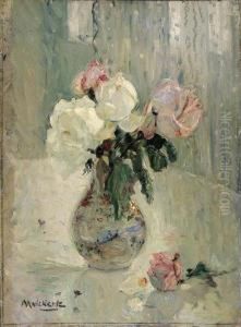 Roses In A Vase