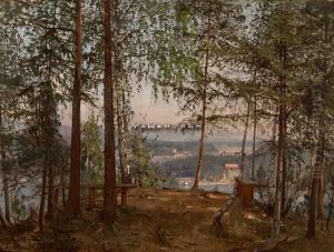 Fra Kristianiafjorden by Amaldus Clarin Nielsen