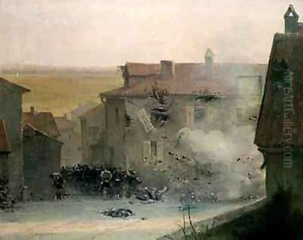 A War torn Village - view 1