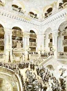 Inauguration of the Paris Opera House by Jean Baptiste Edouard Detaille