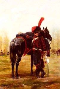 Le Dragon D Espagne by Jean Baptiste Edouard Detaille