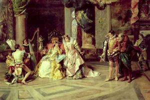 Galileo at the Court of Isabella 1878
