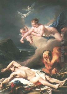 Hector Exposed on the Banks of the Xanthus River by Jean-baptiste Deshays