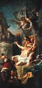 The Martyrdom of St Andrew by Jean-baptiste Deshays