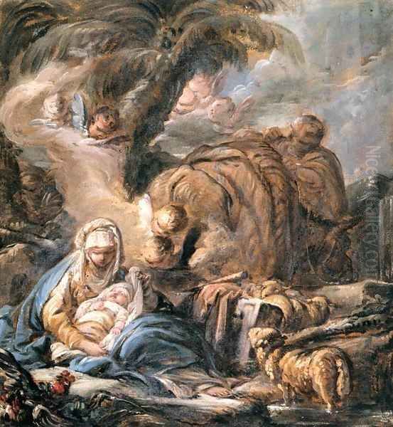 The Flight into Egypt - view 1