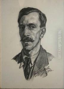 Portrait Study by Paul Nietsche