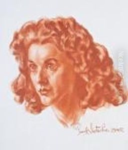 Portrait Of A Lady by Paul Nietsche