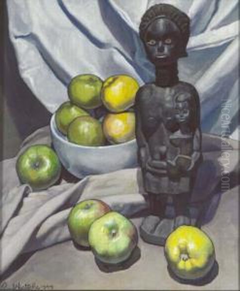 Black Eve & Green Apples - view 1