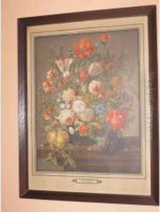Bouquets De Fleurs by Joseph Nigg