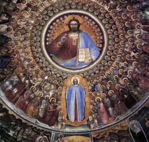 Paradise (detail) 1375-76 by Giusto di Giovanni de' Menabuoi