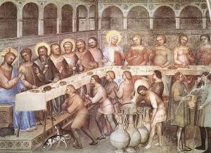 Marriage at Cana 1376-78 by Giusto di Giovanni de' Menabuoi