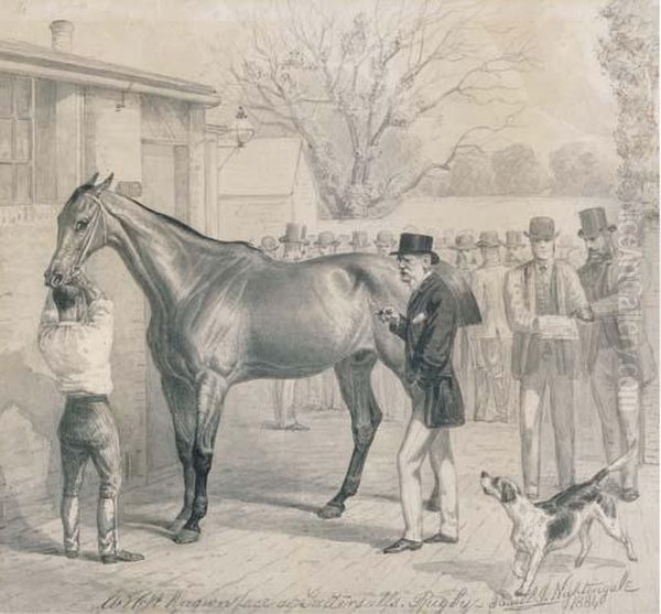 A Well Known Face At The Tattersalls, Rugby - view 1