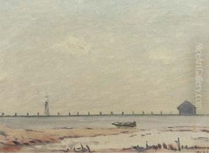 Waterlandschap by Dirk Nijland