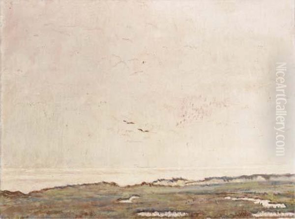 A Seascape With Two Seagulls - view 1