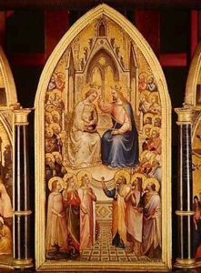The Coronation of the Virgin and Other Scenes 1367 by Giusto di Giovanni de' Menabuoi