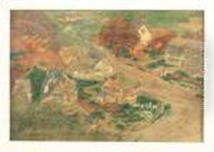 Dorf In Der Eifel by Erich Nikutowski