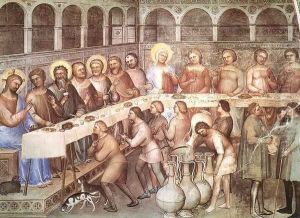 Marriage at Cana by Giusto di Giovanni de' Menabuoi