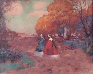 La Chute Des Feuilles by Peter Alexandrovitch Nilouss
